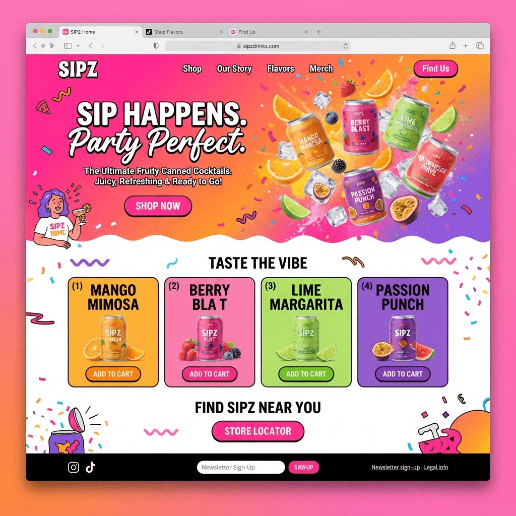Preview of the BuzzBallz — Ready-to-Drink Cocktails project